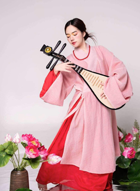 Áo Giao lĩnh hồng Mùa Hè Nền Đen Tặng Kèm Thắt Lưng