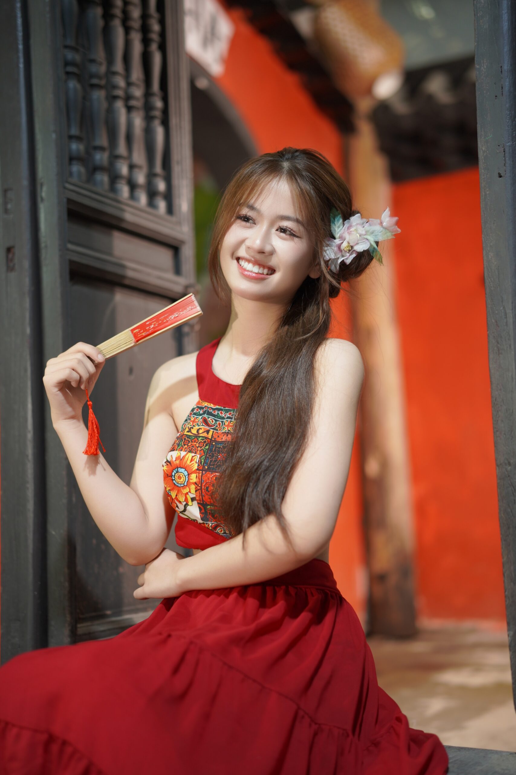 Yếm đỏ liền thân (combo99-combo599k) Y26