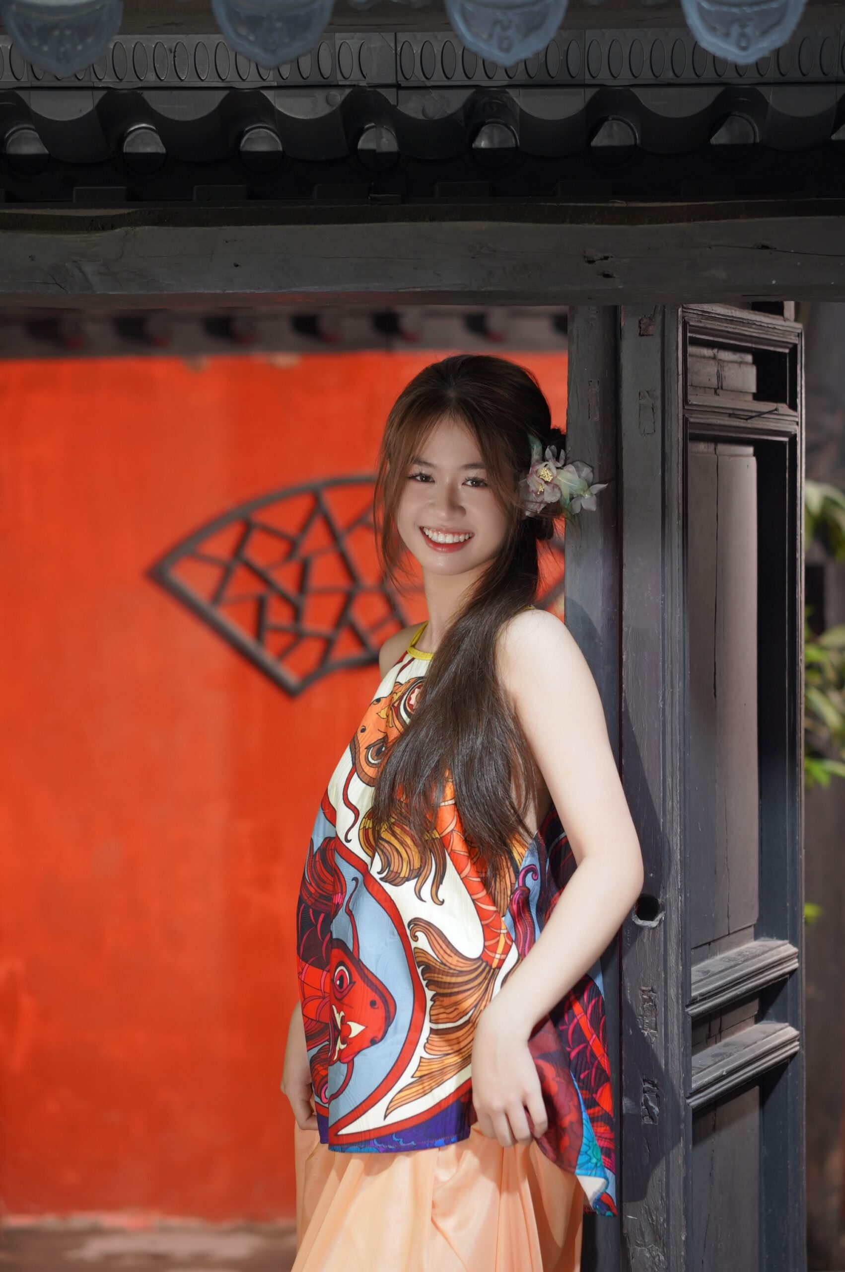 Yếm họa tiết cá chép vàng (combo99-combo599k) Y31