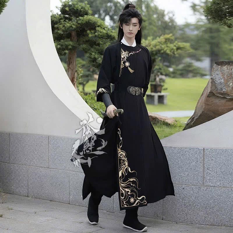 Hán Phục Nam Đen