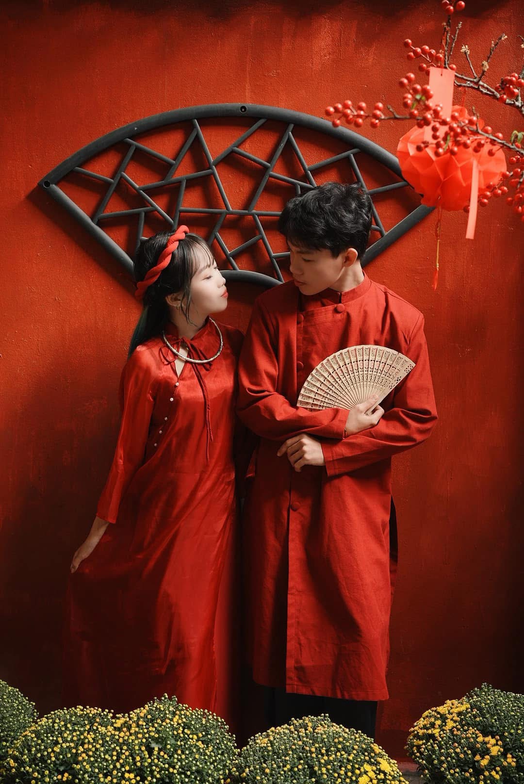 Couple áo dài Việt Nam 2- combo739/1099